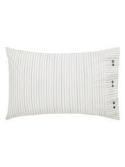 Bedeck of Belfast Olive Celina Stripe Pillowcase Pair - Image 5 of 5