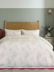 Helena Springfield Powder Blue Blossom Floral Duvet Cover & Pillowcase Set - Image 3 of 6