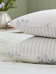 Helena Springfield Powder Blue Blossom Floral Duvet Cover & Pillowcase Set - Image 5 of 6