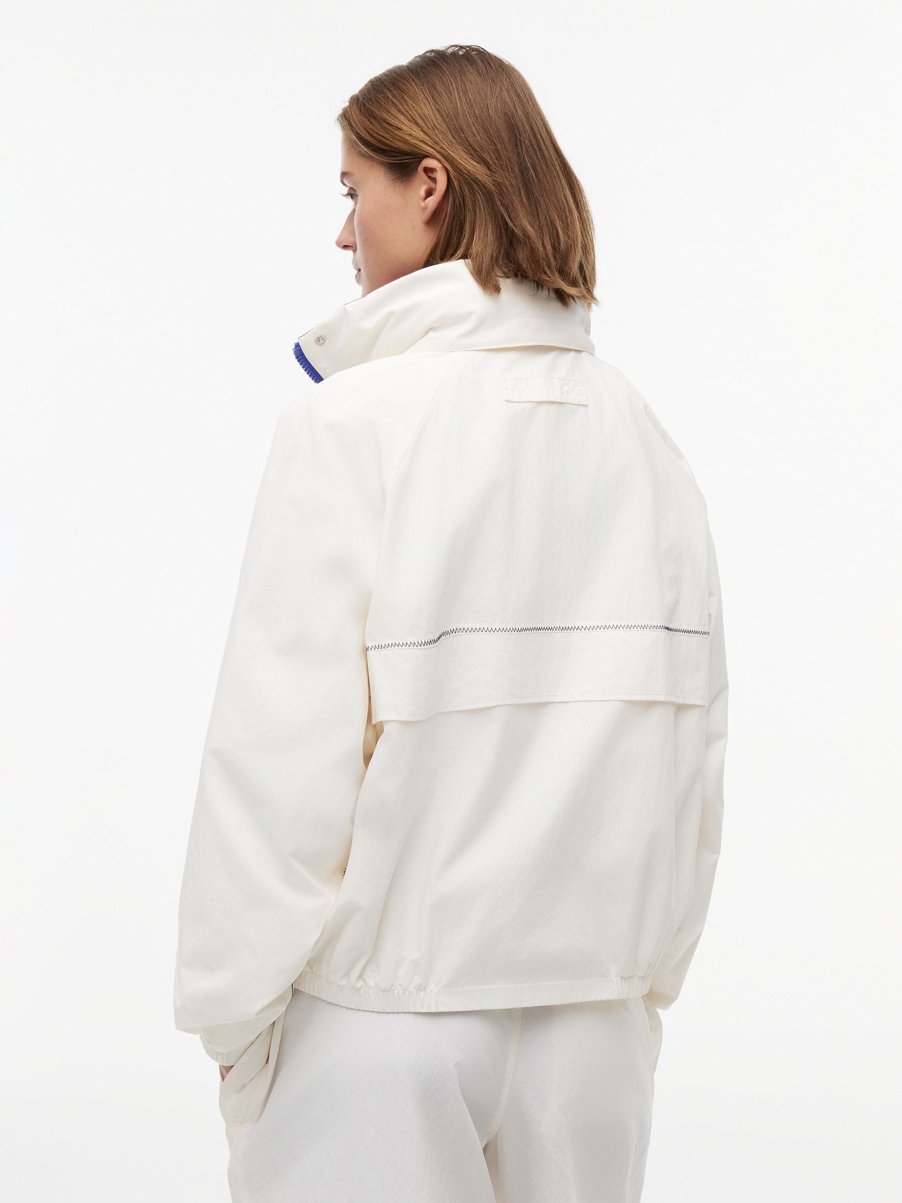 Buy Tommy Jeans White Water Resistant Oversized Regatta