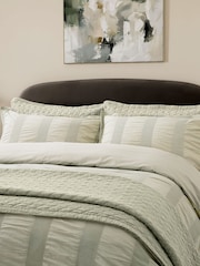Bedeck of Belfast Stonewashed Quilted Pillowcase Pair - صورة 3 من 4