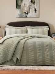 Bedeck of Belfast Stonewashed Quilted Pillowcase Pair - صورة 4 من 4