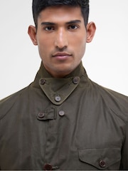 Barbour® Green Beacon Sports Wax Jacket - Image 5 of 8
