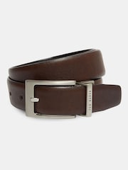Ted Baker Light Brown Karmer Reversible Leather Belt - Image 1 of 3