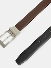 Ted Baker Light Brown Karmer Reversible Leather Belt - Image 3 of 3
