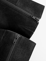 Black Forever Comfort® Point Toe Heeled Ankle Boots - Image 11 of 11