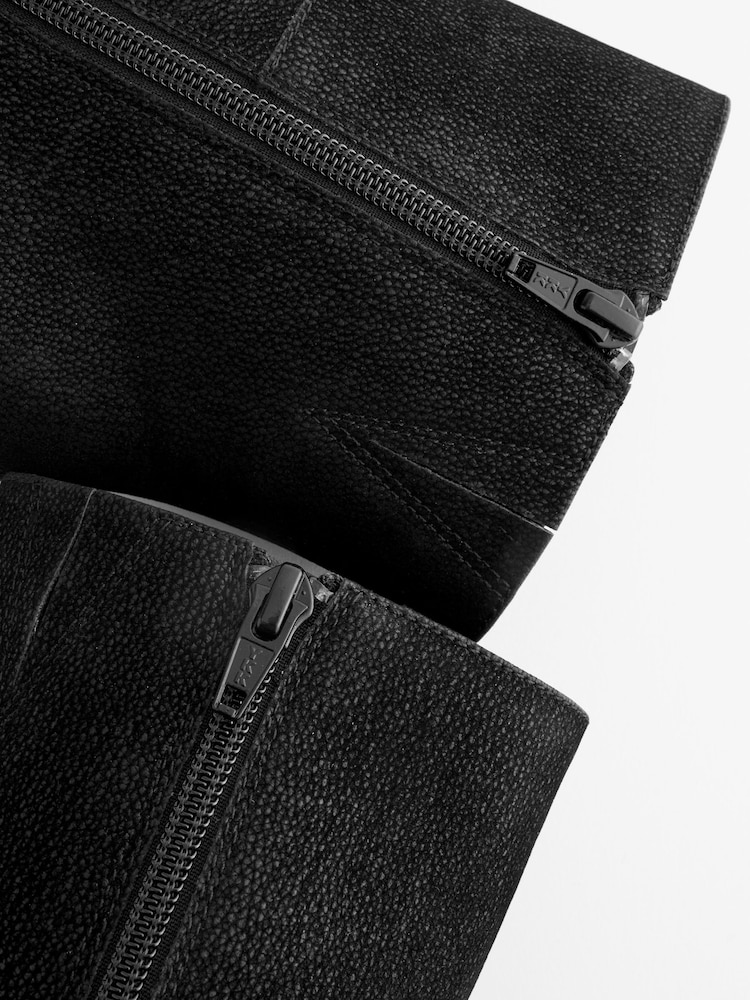 Black Forever Comfort® Point Toe Heeled Ankle Boots - Image 11 of 11
