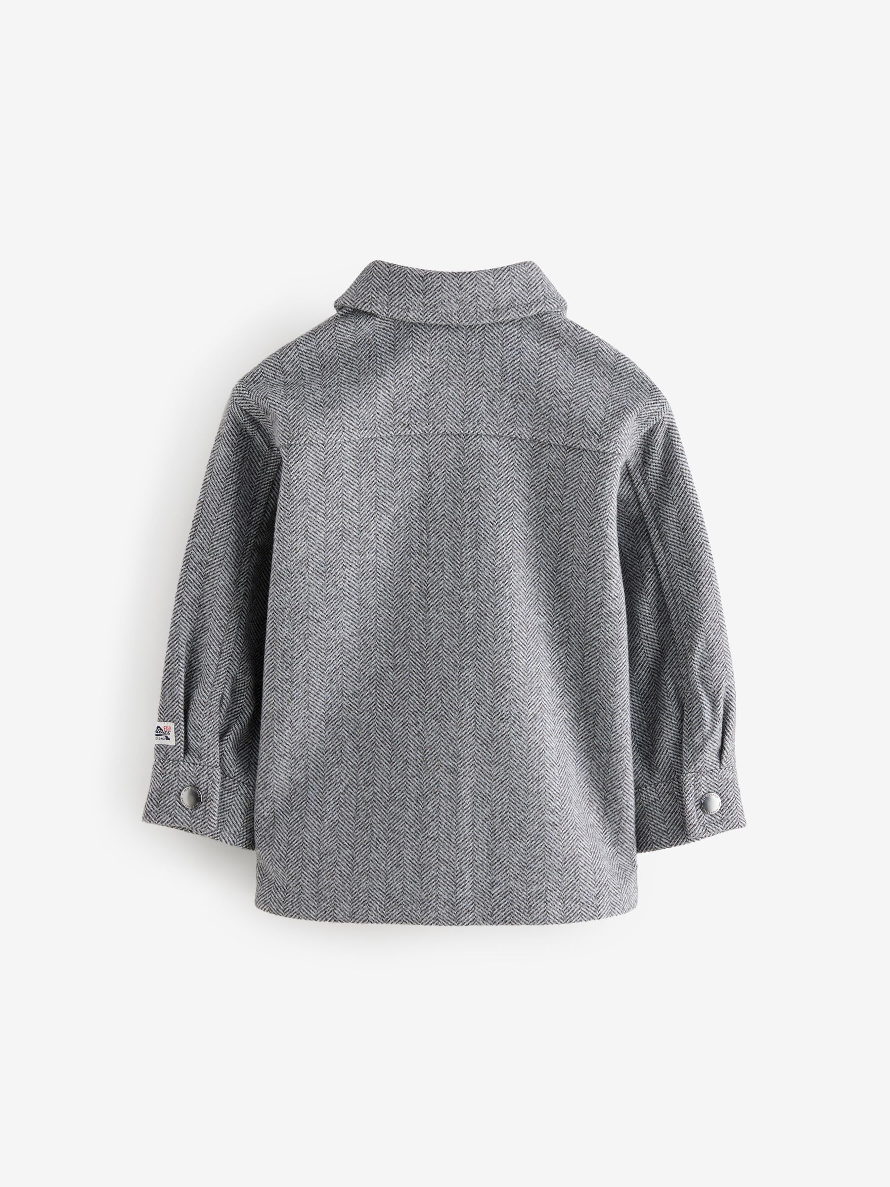 トップス meer. RIPPLE OVERSHIRT gray meer. RIPPLE OVERSHIRT gray