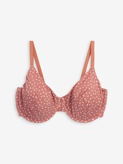 Tan Spot DD+ Minimiser Full Cup Bra - Image 4 of 4
