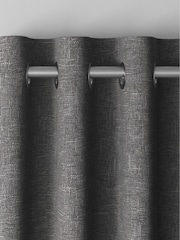 Grey Bouclé Made To Measure Curtains - Image 7 of 8