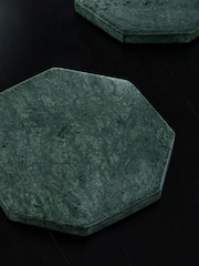 Set of 4 Green Marble Coasters - Image 3 of 4