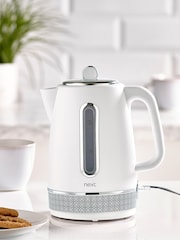 White Geometric Kettle - Image 1 of 4