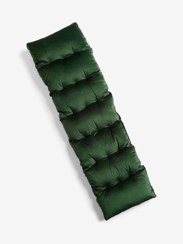 Velvet Padded Bench Cushion - Image 4 of 5