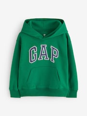 Gap Green Vintage Soft Relaxed Logo Hoodie (4-13yrs) - Image 4 of 7