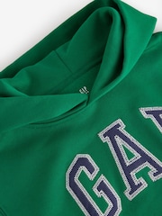Gap Green Vintage Soft Relaxed Logo Hoodie (4-13yrs) - Image 6 of 7