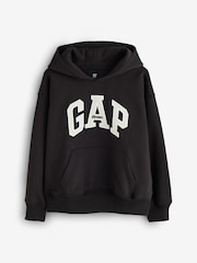 Gap Black London Arch Logo Hoodie (4-13yrs) - Image 1 of 4