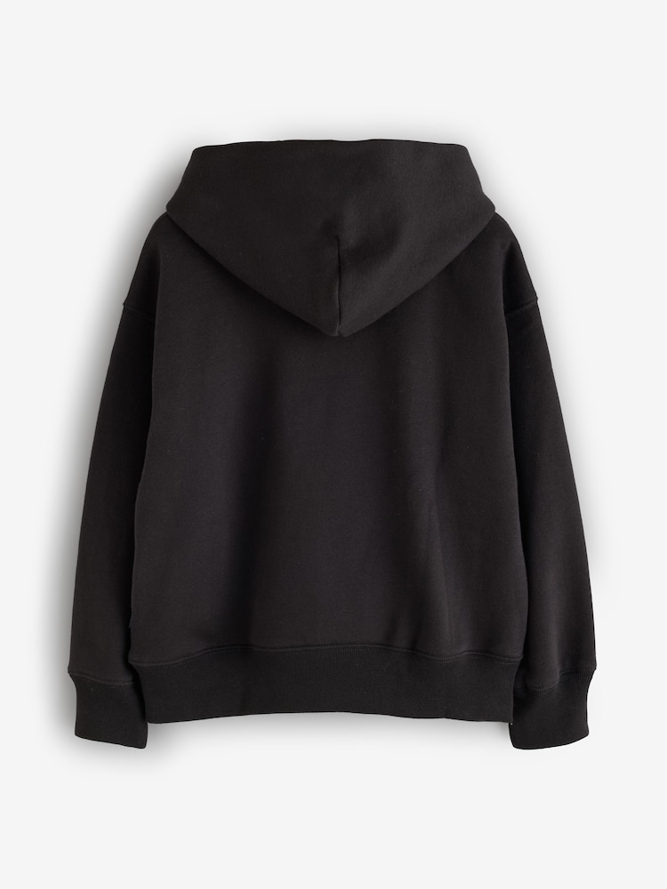 Gap Black London Arch Logo Hoodie (4-13yrs) - Image 2 of 4 Gap Black London Arch Logo Hoodie (4-13yrs) - Image 2 of 4