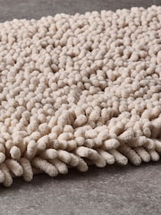 Natural Super Plush Shower Bobble Mat - Image 2 of 5