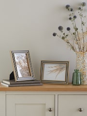 Set of 2 Natural and Black Two Tone Photo Frame - Image 2 of 6