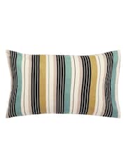 Helena Springfield Chartreuse Ari Stripe 100% Cotton Duvet Cover & Pillowcase Set - Image 5 of 5
