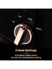 Tower Black Rose Gold Slow Cooker - Image 6 of 8