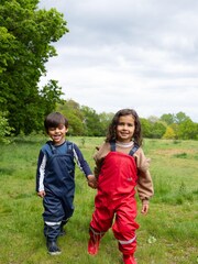 Muddy Puddles Puddleflex Waterproof Dungarees - Image 1 of 3