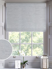 Silver Grey Eloise Made To Measure Roman Blinds - Image 1 of 6