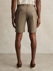 Reiss Taupe Oe Hampton Cotton Chino Shorts With shorts - Image 5 of 6
