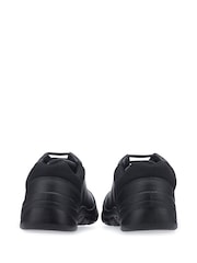 Start-Rite Rhino Sherman Black Leather Lace Up School Shoes - Image 4 of 5