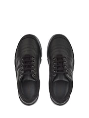 Start-Rite Rhino Sherman Black Leather Lace Up School Shoes - Image 5 of 5