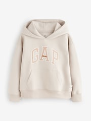 Gap Cream London Arch Logo Hoodie (4-13yrs) - Image 1 of 4
