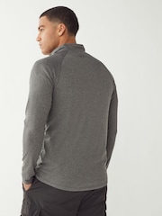 Under Armour Grey Fleece Quarter Zip Sweatshirt - Image 2 of 6