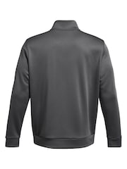 Under Armour Grey Fleece Quarter Zip Sweatshirt - Image 6 of 6