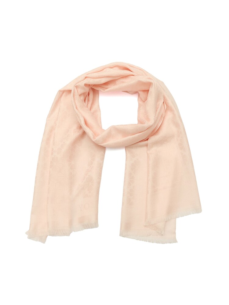 Kate Spade Pink Flower Yarndye Oblong Scarf - Image 2 of 4
