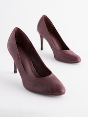 Berry Red Extra Wide Fit Forever Comfort® Round Toe Court Shoes - Image 1 of 5