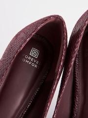 Berry Red Extra Wide Fit Forever Comfort® Round Toe Court Shoes - Image 5 of 5