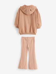 Brown Longline Zip Through 3 Piece Set (3mths-7yrs) - Image 8 of 10