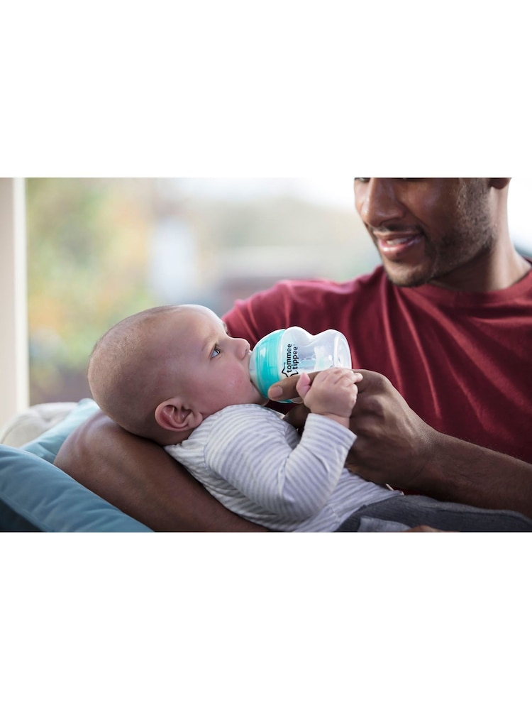 Tommee Tippee Set of 3 Advanced Anti Colic 150ml Baby Bottles - Image 1 of 4