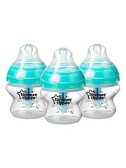 Tommee Tippee Set of 3 Advanced Anti Colic 150ml Baby Bottles - Image 2 of 4