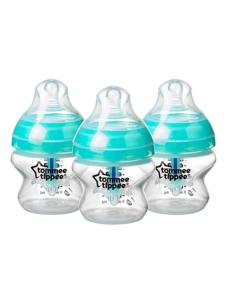 Tommee Tippee Set of 3 Advanced Anti Colic 150ml Baby Bottles - Image 2 of 4