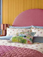 Land & Shore Multi Rene Striped Pillowcase Pair - Image 3 of 5