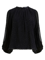 French Connection Callie Pleated Top - Image 4 of 4