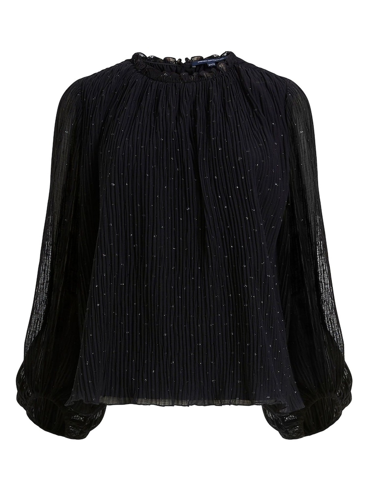 French Connection Callie Pleated Top - Image 4 of 4