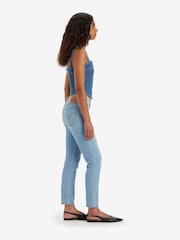 Levi's® Light Blue Performance Cool Mid Rise Boyfriend Jeans - Image 4 of 6