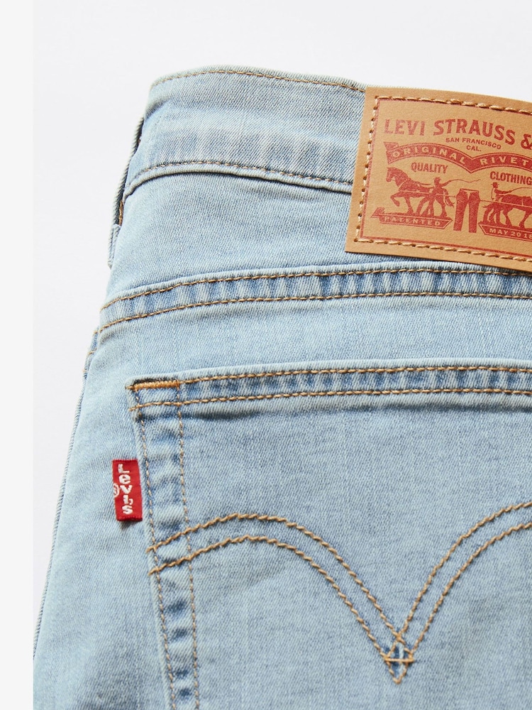 Levi's® Light Blue Performance Cool Mid Rise Boyfriend Jeans - Image 6 of 6
