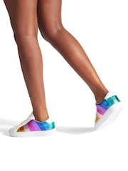 Kurt Geiger London Lane Crystal Trainers - Image 8 of 8