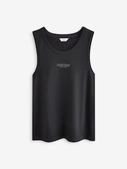 Black/White/Blue 3 Pack Summer Front Print Graphic Vests - Image 11 of 13