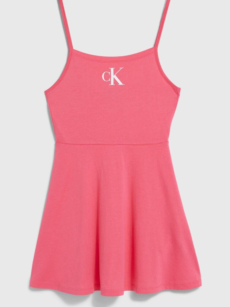Calvin Klein Girls Pink Dress - Image 1 of 2