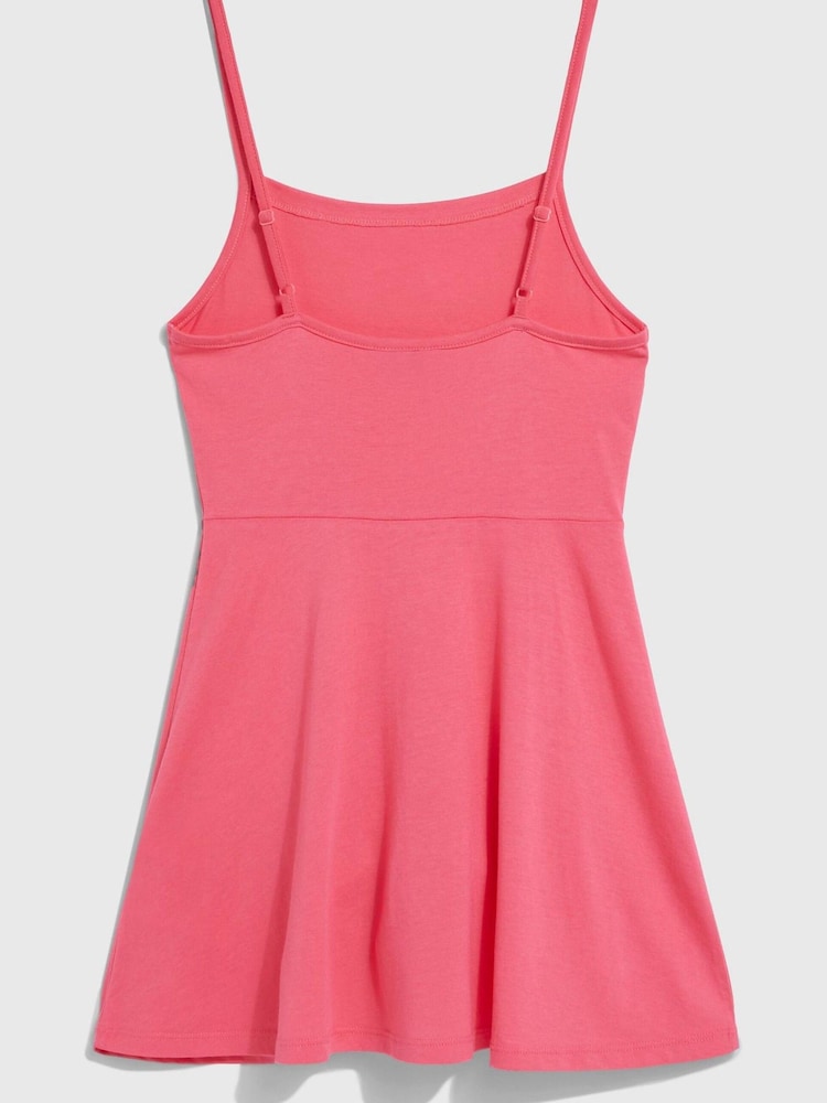 Calvin Klein Girls Pink Dress - Image 2 of 2