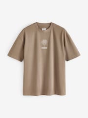 Stone Palm 100% Cotton Back Print Beach Graphic T-Shirt - Image 6 of 9
